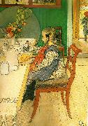 Carl Larsson sjusoverskans dystra oil painting reproduction